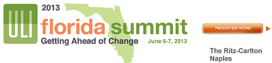 Urban Land Institute - Florida Summit 2013 event page