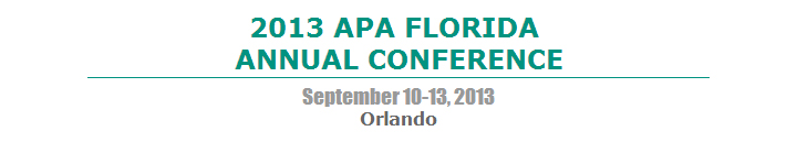 2013 APA Florida Annual Conference