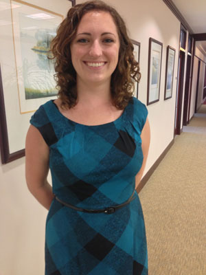 Lauren Reynolds - recipient of Gunster's 2013 Environmental Law Scholarship & Clerkship