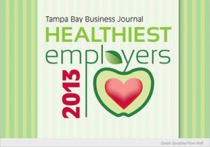 Tampa Bay Business Journal - 2013 Healthiest Employers - finalists named