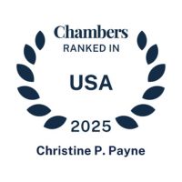 Gunster Attorney Christine Payne 2025 Chambers USA Logo