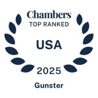 Gunster Chambers USA 2025 Logo